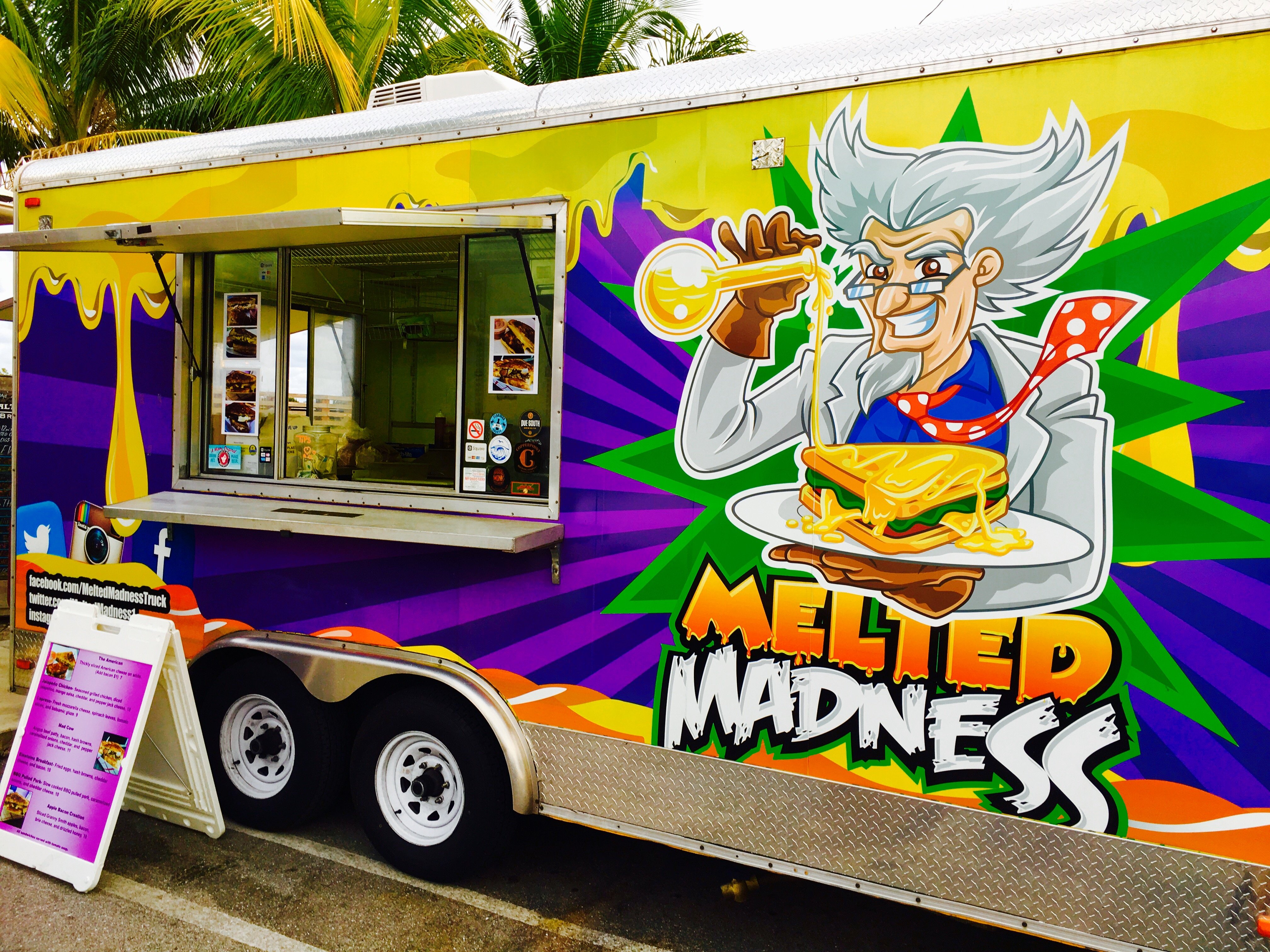 Melted Madness Food Trucks In Delray Beach Fl