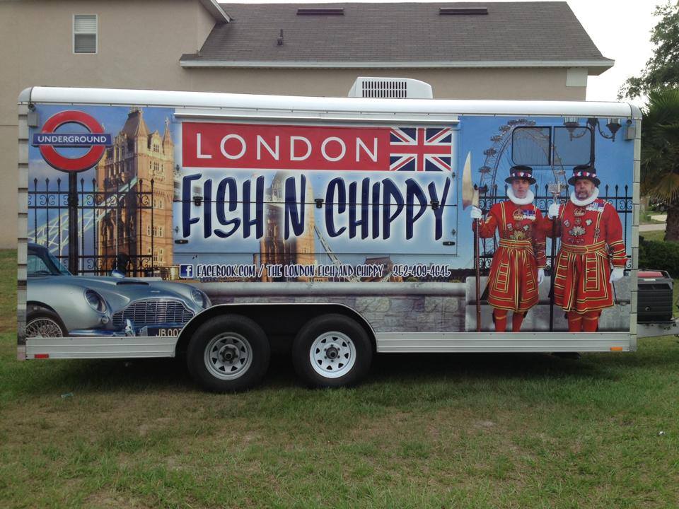 The London Fish and Chippy Food Trucks In Eustis FL