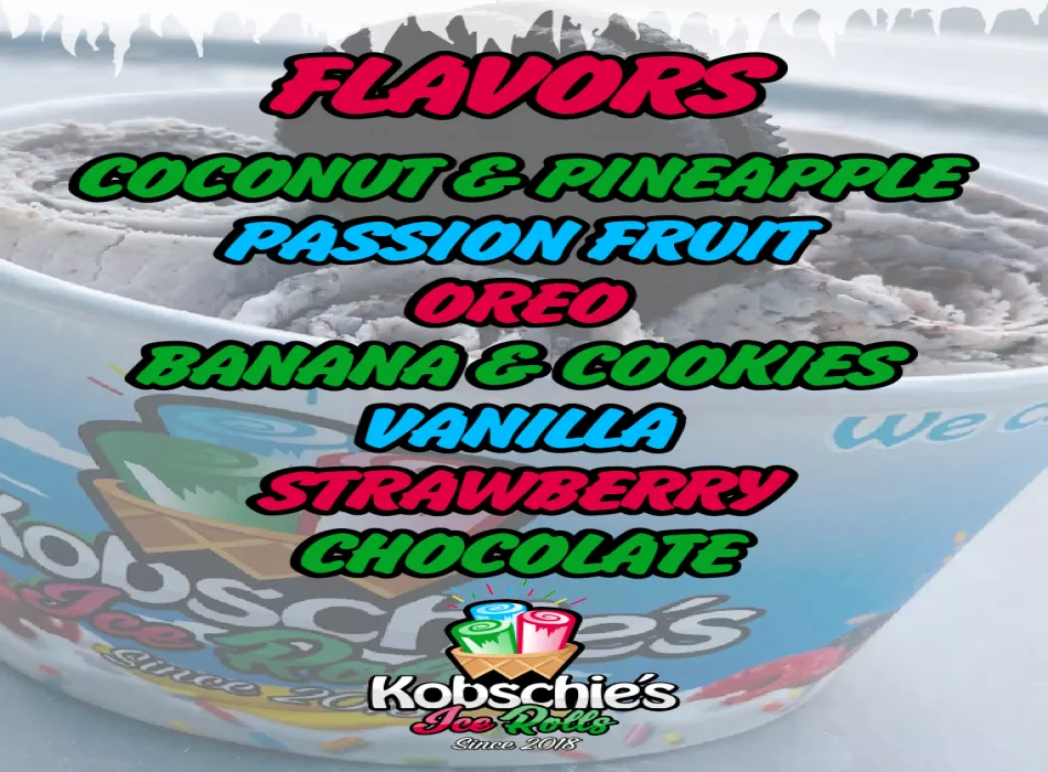 Rolled Ice Cream Flavors