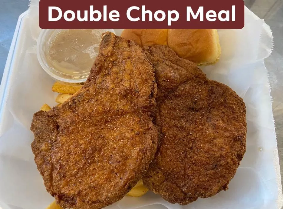 Double pork chop