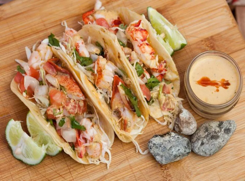 Lobster tacos