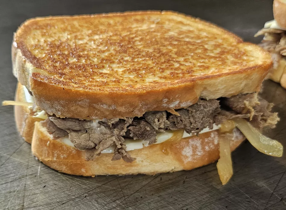 Cheesesteak &amp; Caramelized Onion Melt