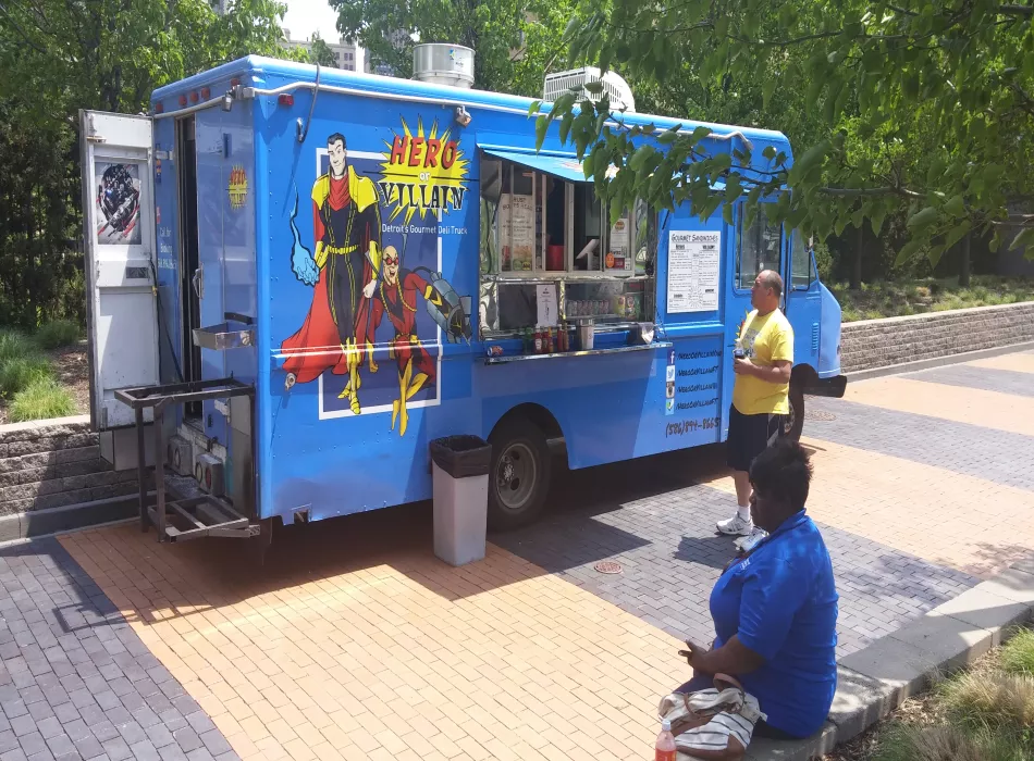 Food Truck Detroit Hero Or Villain Deli Sandwiches