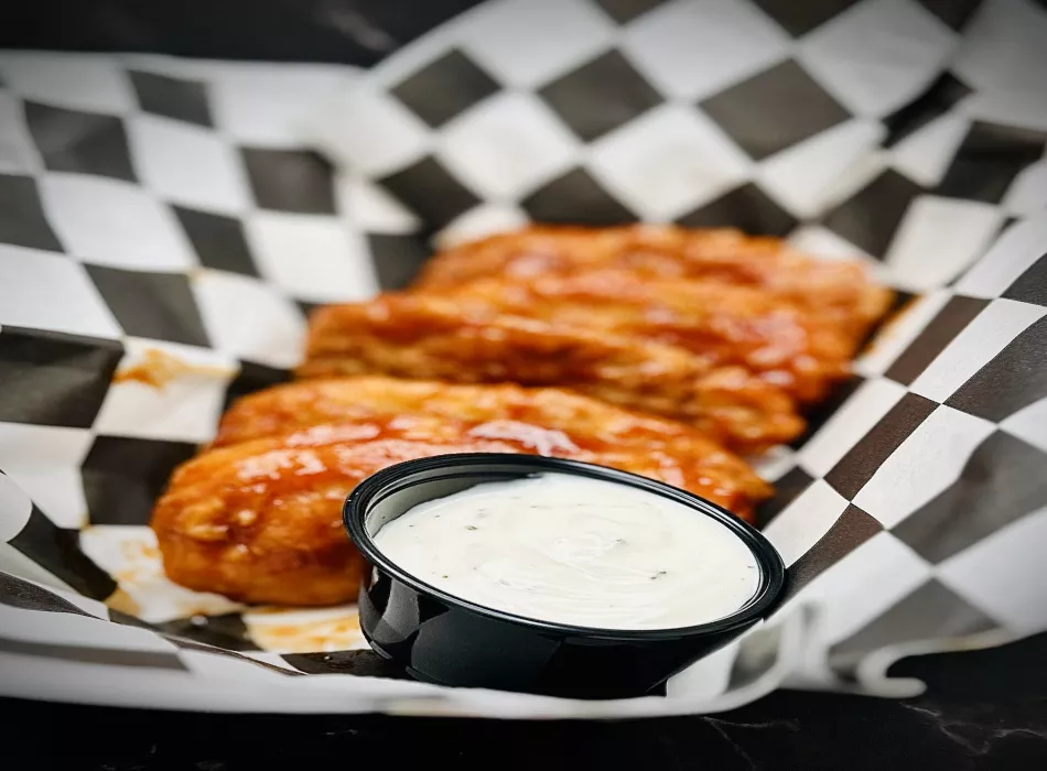 HONEY BBQ BUFFALO CHICKEN TENDERS