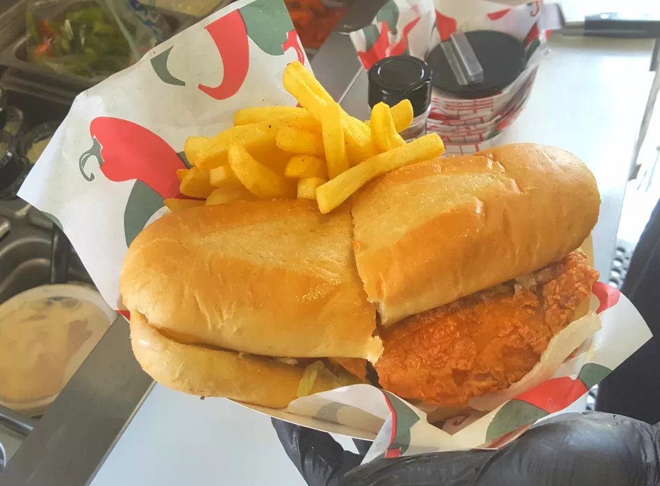 NOLA Style Fish Po-Boy