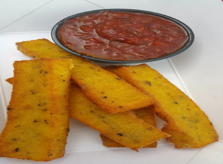 Herbed Polenta Fries