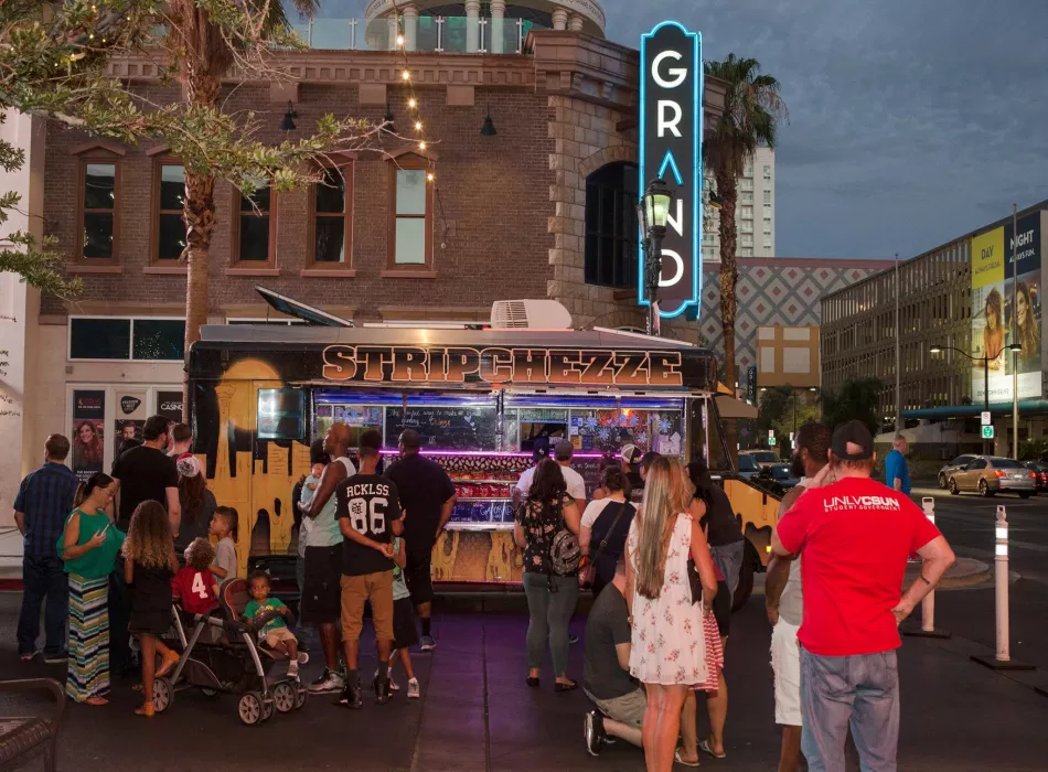 Third Thursdays on 3 rd Downtown Grand Hotel Stripchezze Food Truck