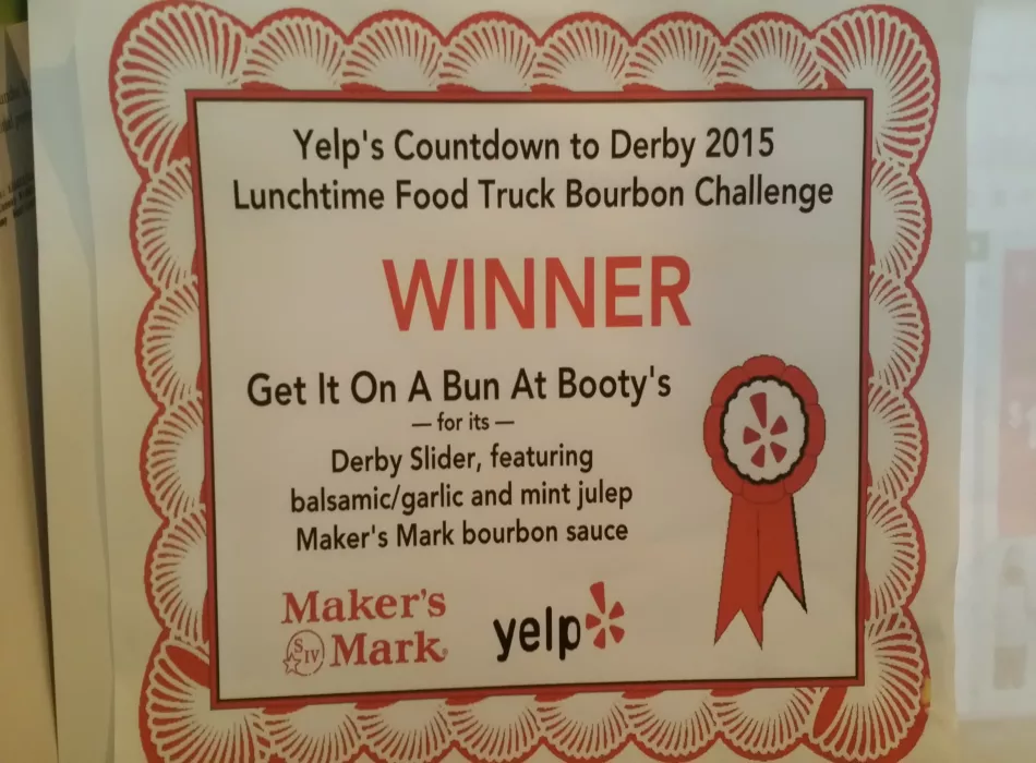 Makers Mark Bourbon / YELP Derby Challenge Winner