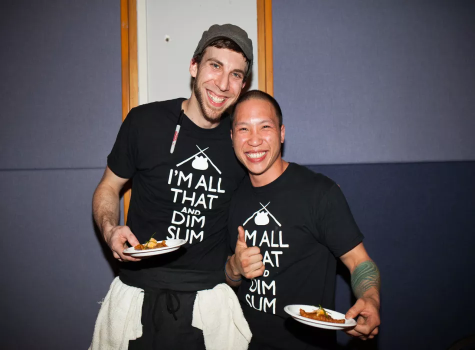 Chef Phil Mannery and CEO Peter Tong