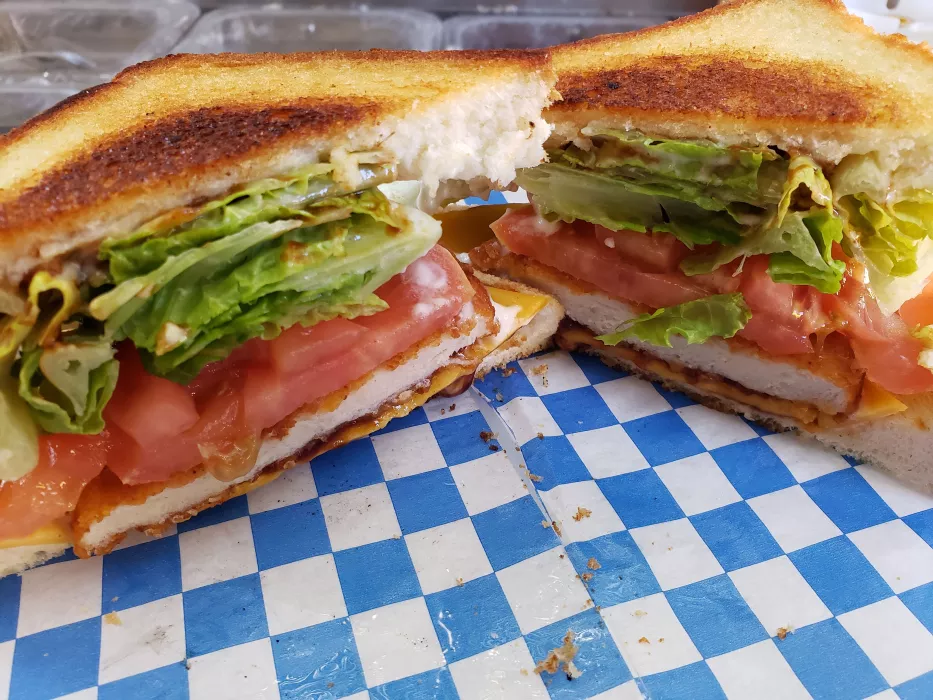 Grilled Chicken Katsu Sandwich