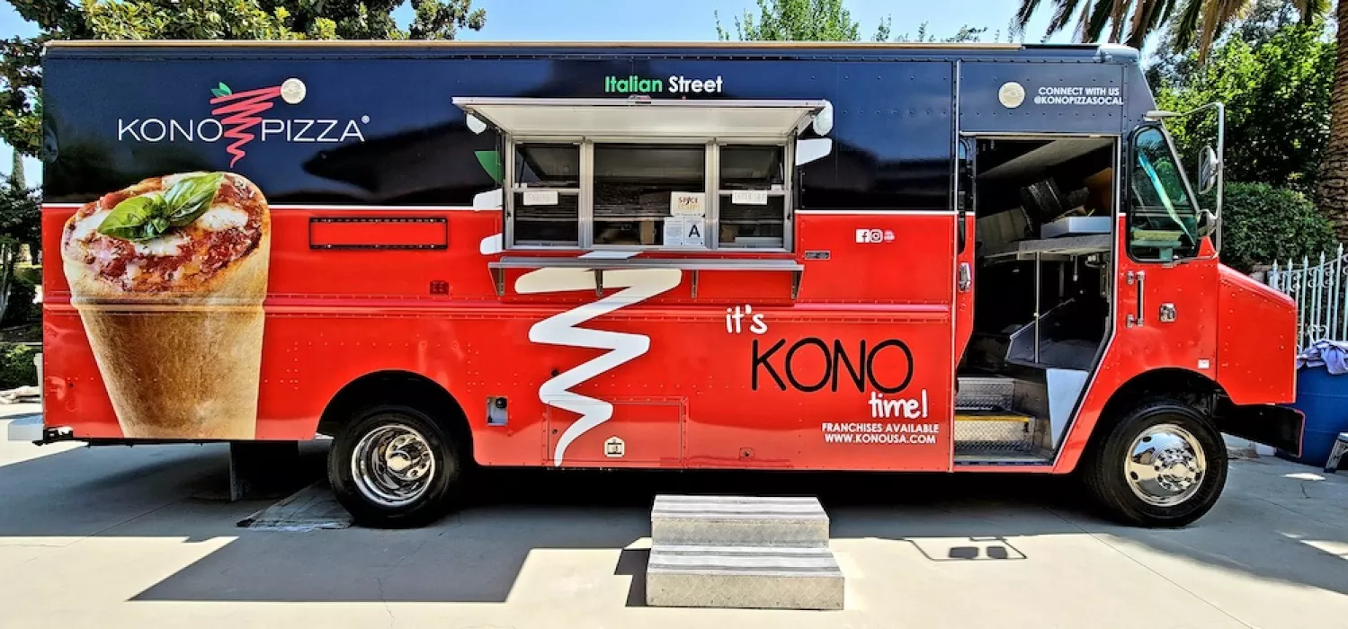 kono pizza truck