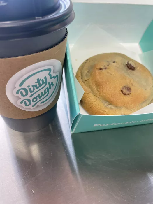 Stuffed Chocolate Chip Cookie and Gourment Hot Chocolate!