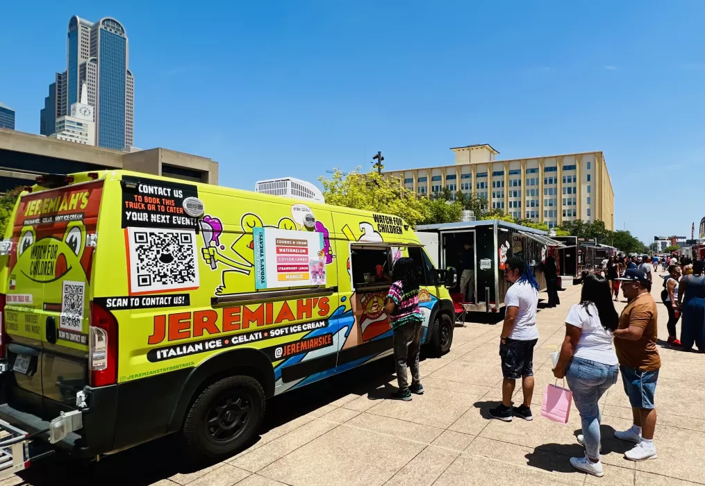 From birthday parties to multi-day festivals, the Jeremiah's Treat truck is always the life of the party!  Named 'Best Dessert' at the 2023 Texas Food Fest.