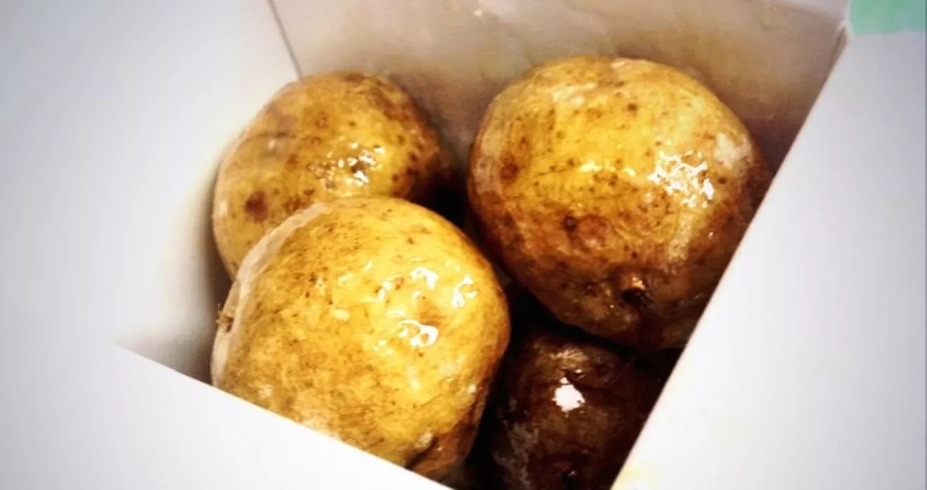 Salt Potatoes with Butter