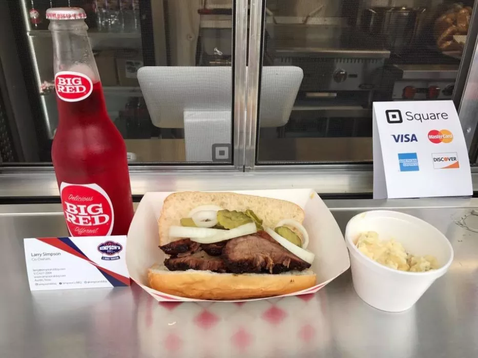 Brisket Sandwich Special.