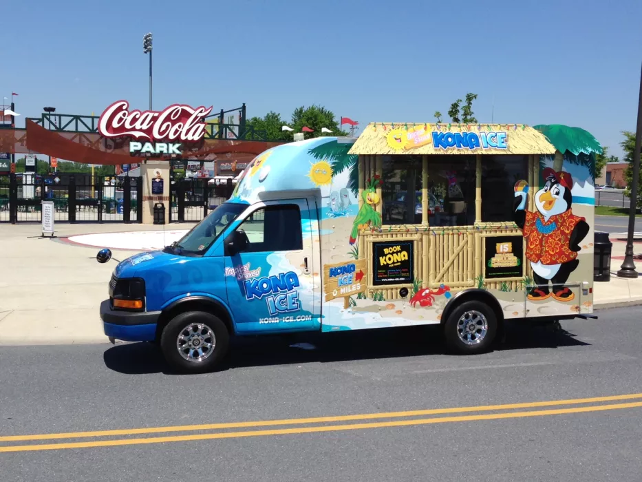 Kona Ice at Coca-Cola Park