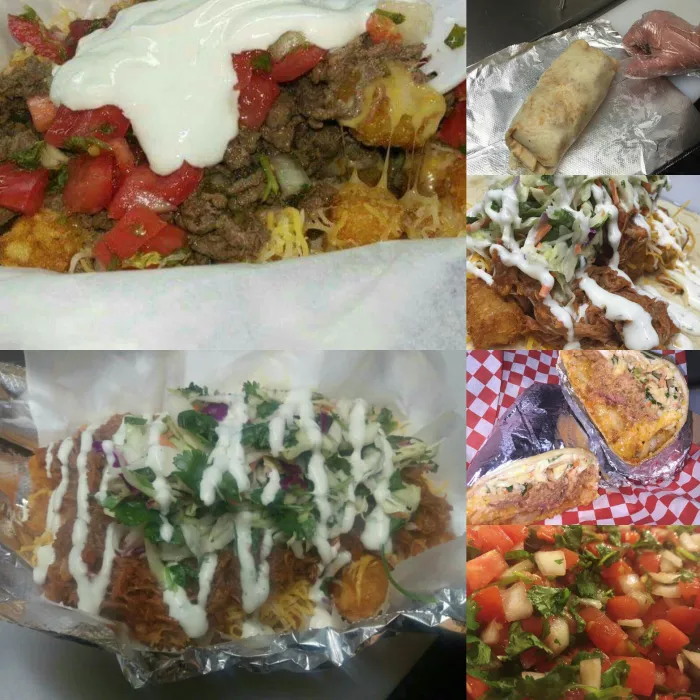 Outlaw Burritos and Wild Loaded Tots Food Truck Food