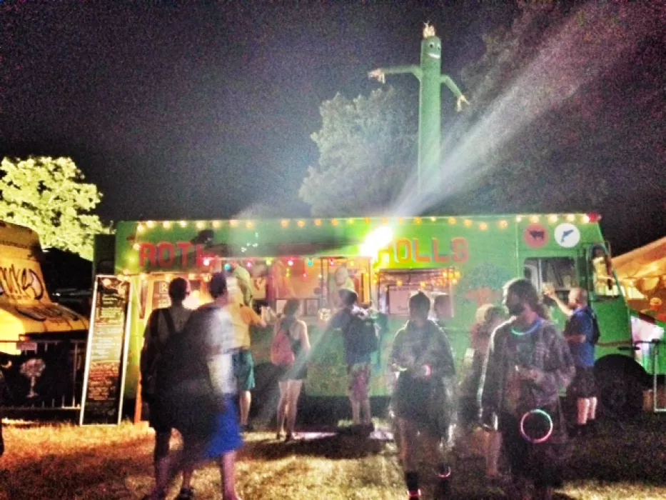 The Green Machine at Bonnaroo 2014