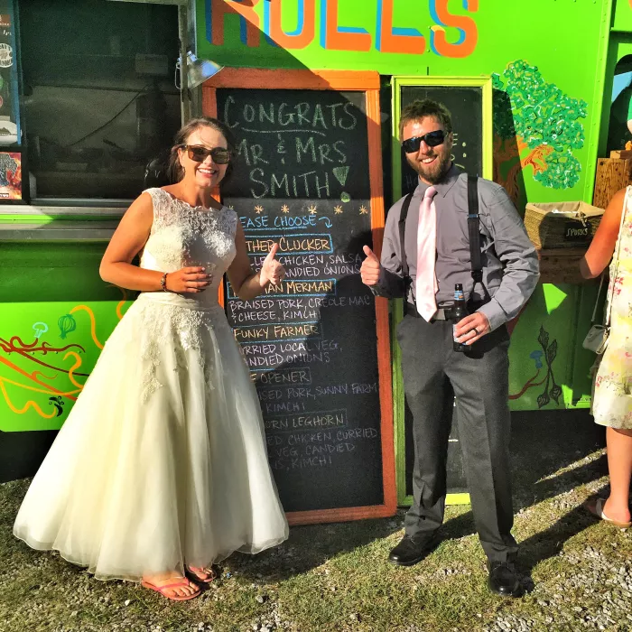 We cater weddings!