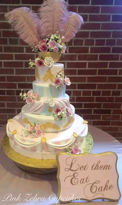 Marie Antoinette Wedding Cake