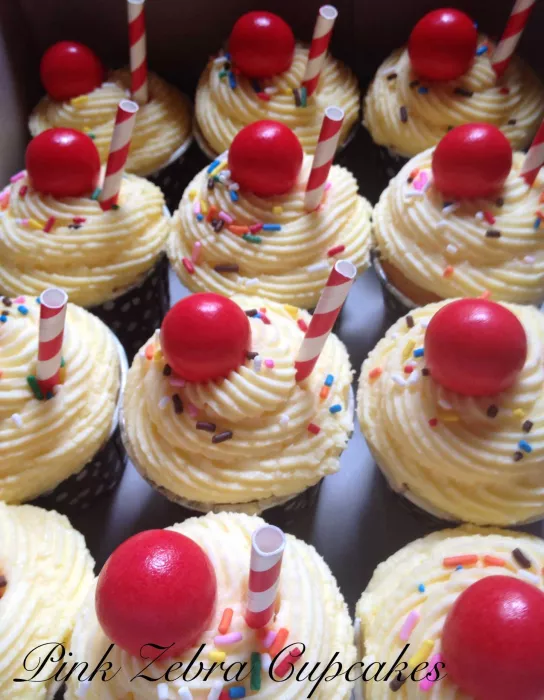 Vanilla Milkshake Cupcakes