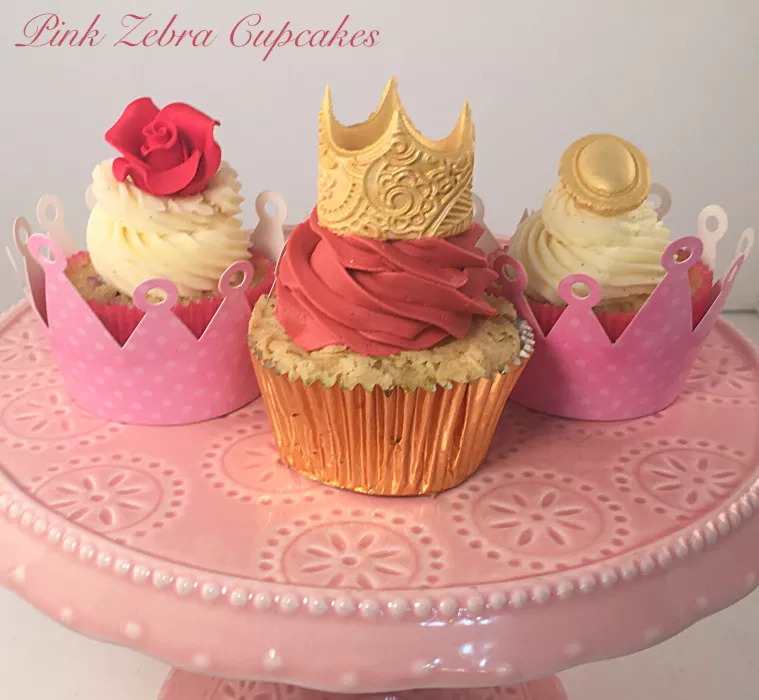 Princess Birthday Party Cupcakes