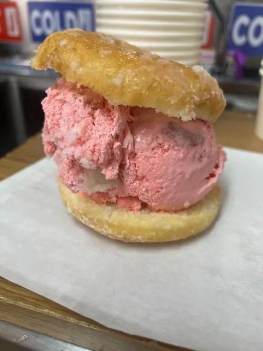 Strawberry &quot;Dirty Dough&quot;
