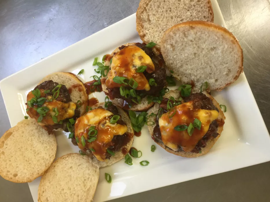 BBQ Beef Burger Sliders