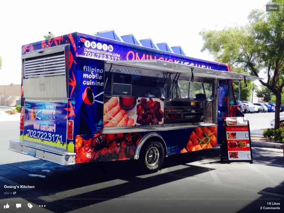 Oming's Kitchen Filipino Food truck