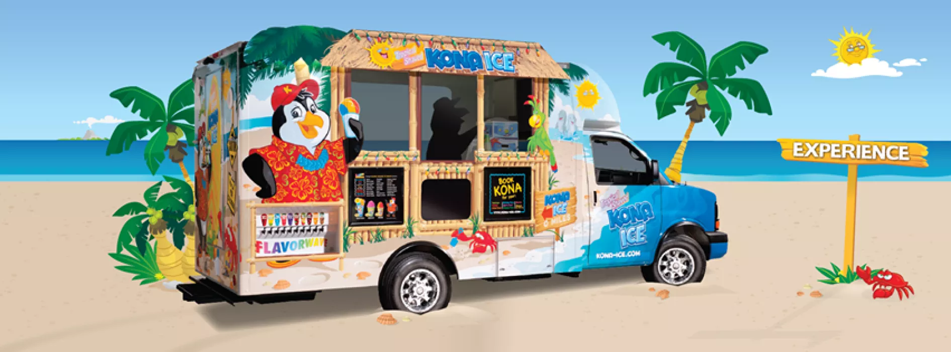 Kona Ice shaved ice truck
