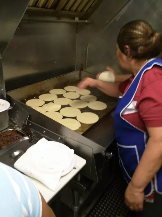 Tortillas are always fresh