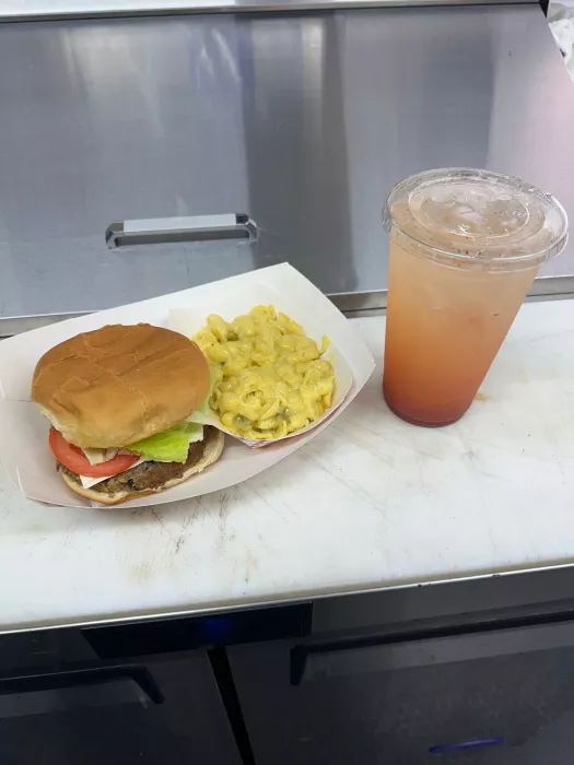 Burger meal deal.